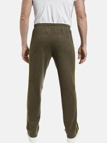 Regular Pantalon 'Baltasar' Jan Vanderstorm en vert