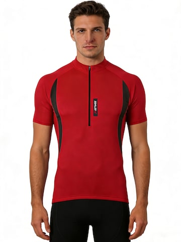 MEETWEE Functioneel shirt 'Cycling Quick Drying Top' in Rood