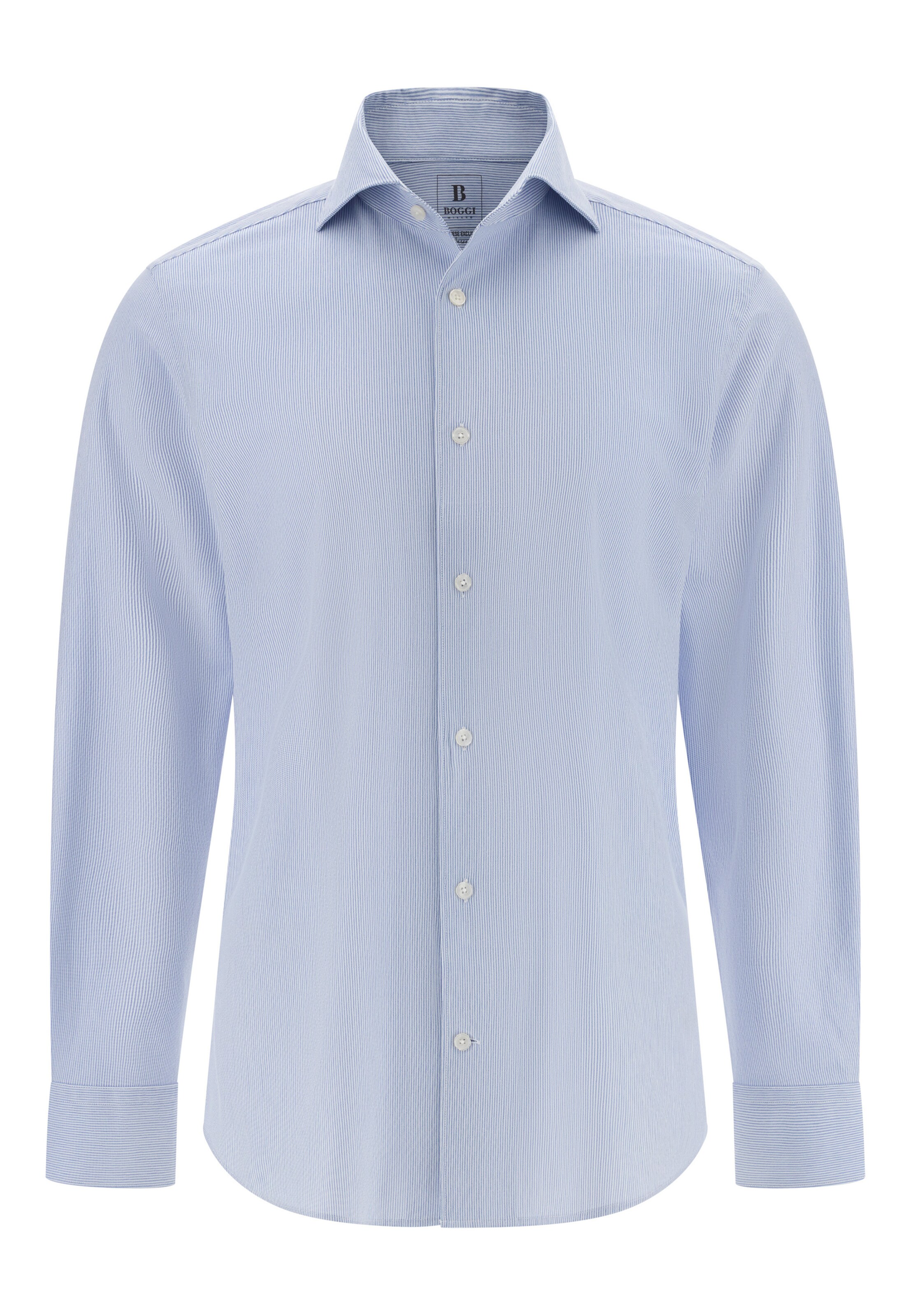 Cămașă de la Boggi Milano pe albastru: față