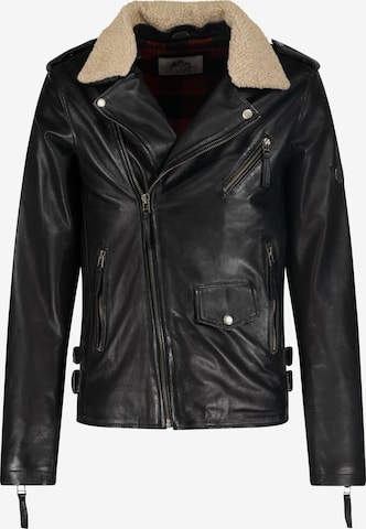 URBAN 5884® Between-Season Jacket 'Maddox' in Black: front