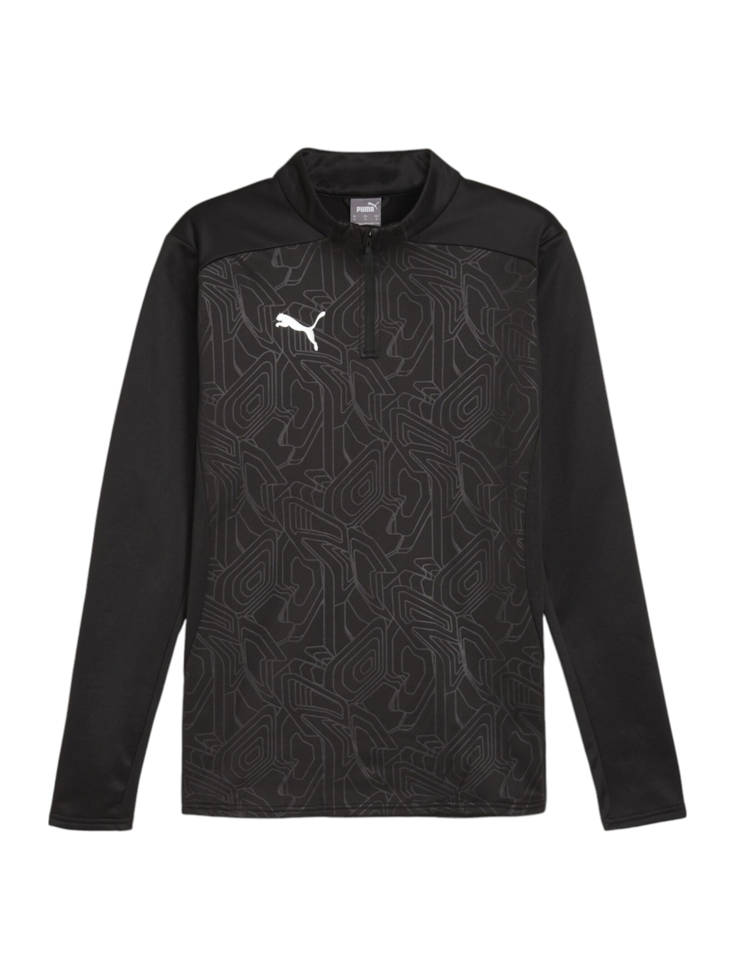 PUMA Sportsweatshirt in Schwarz: Vorderseite