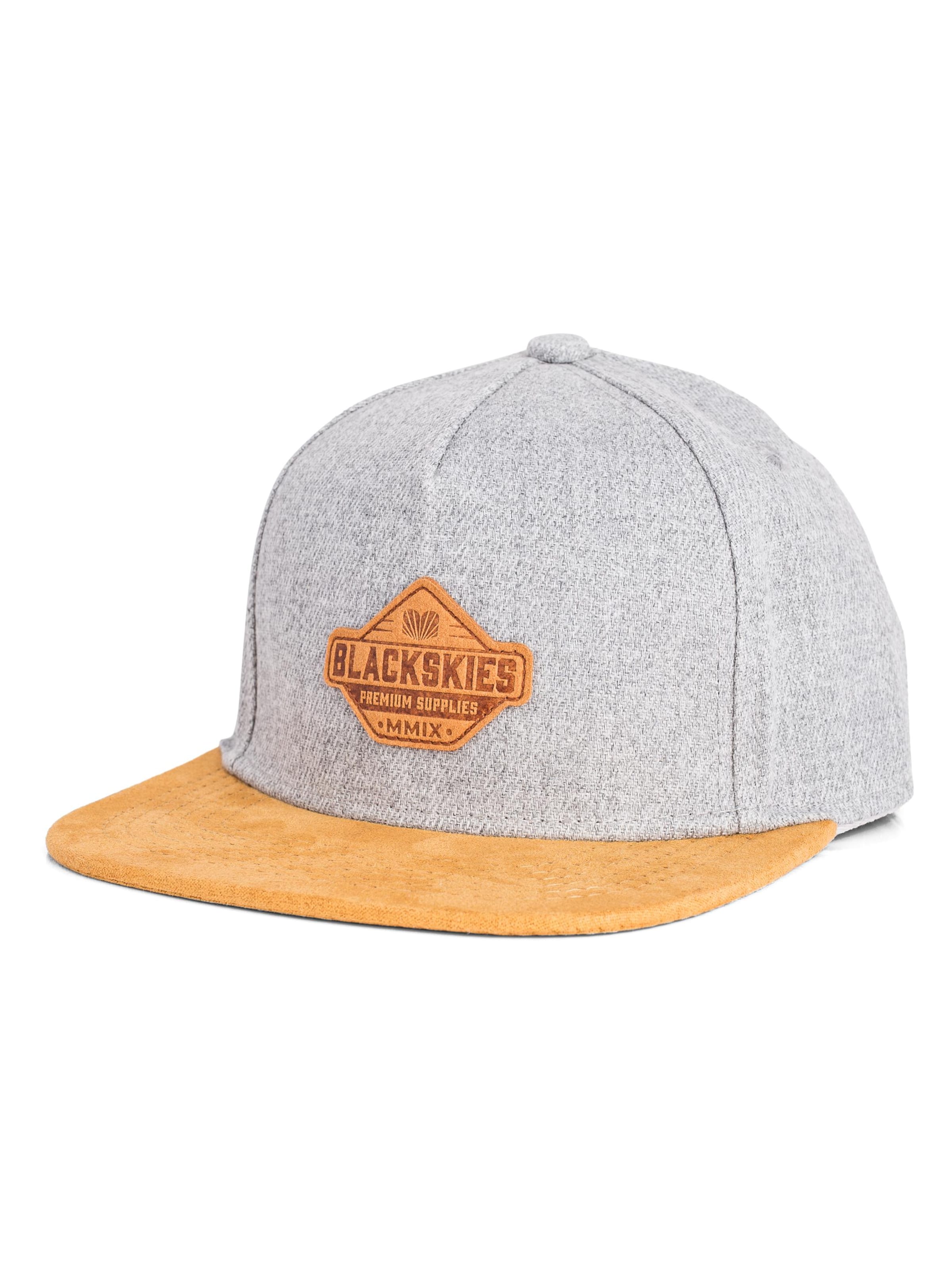 Blackskies Hut 'Essentials'‌ in Grau: Vorderseite
