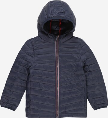 Jack & Jones Junior Φθινοπωρινό και ανοιξιάτικο μπουφάν σε μπλε: μπροστά