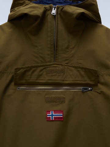 NAPAPIJRI Overgangsjakke 'Rainforest' i grøn