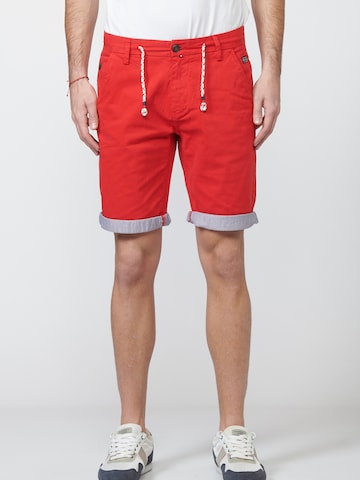 regular Pantaloni chino di KOROSHI in rosso