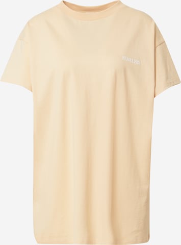 ABOUT YOU x GNTM T-shirt 'Ina' i beige: framsida