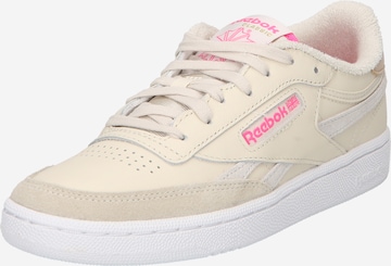 Reebok Platform trainers 'Club C Revenge' in Beige: front