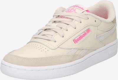 Reebok Classics Baskets basses 'Club C Revenge' en crème / rose / blanc, Vue avec produit