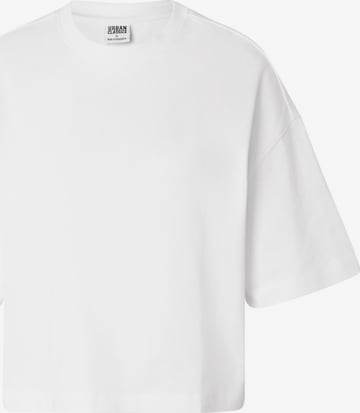 Urban Classics Koszulka oversize w kolorze biały: przód