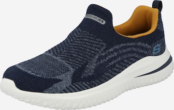 SKECHERS Slip on boty – modrá: přední strana