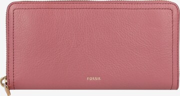 FOSSIL Wallet 'Logan ' in Pink: front