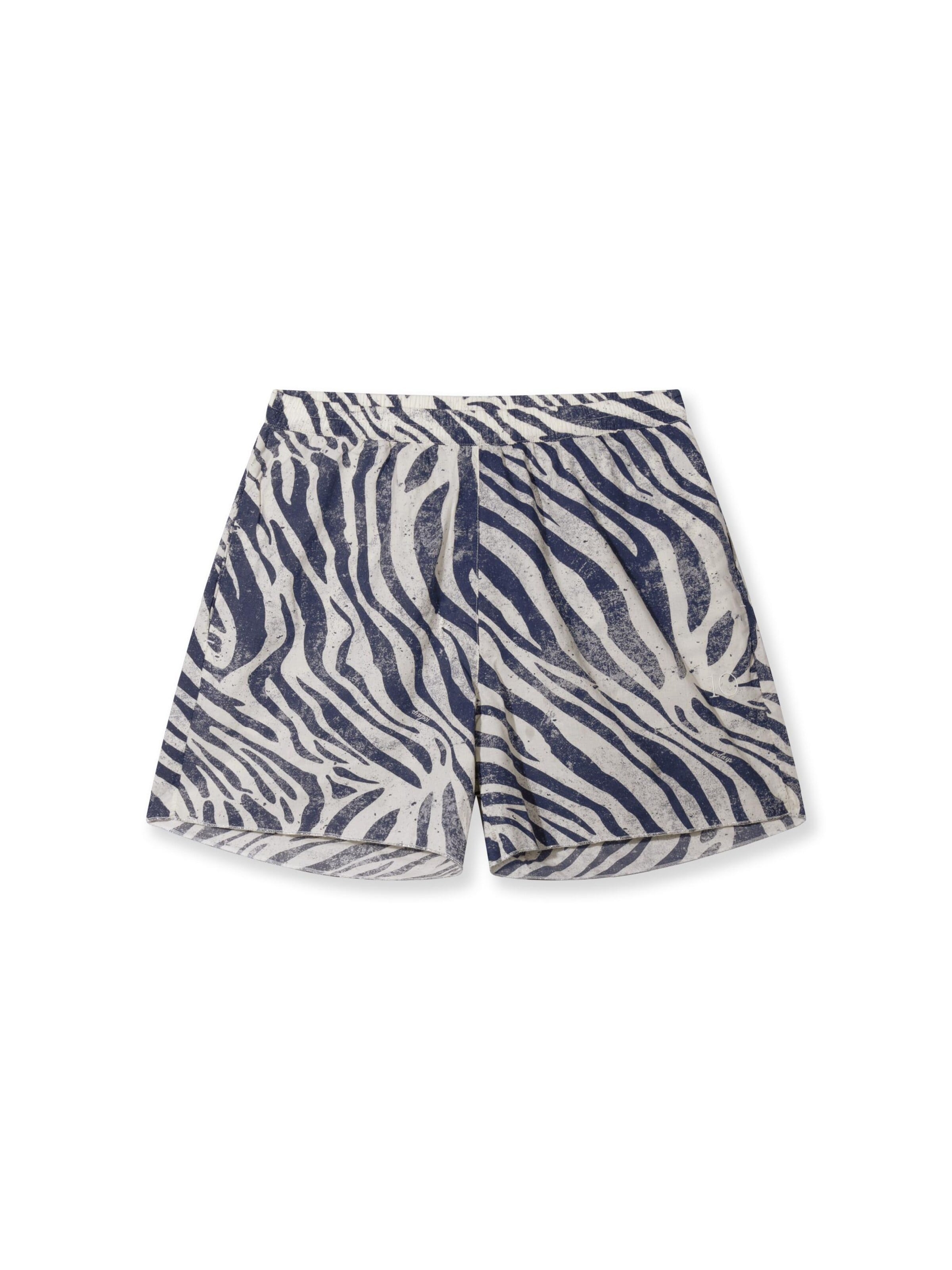 10Days Regular Broek in Blauw: voorkant