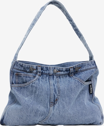 Desigual Olkalaukku värissä sininen: etupuoli