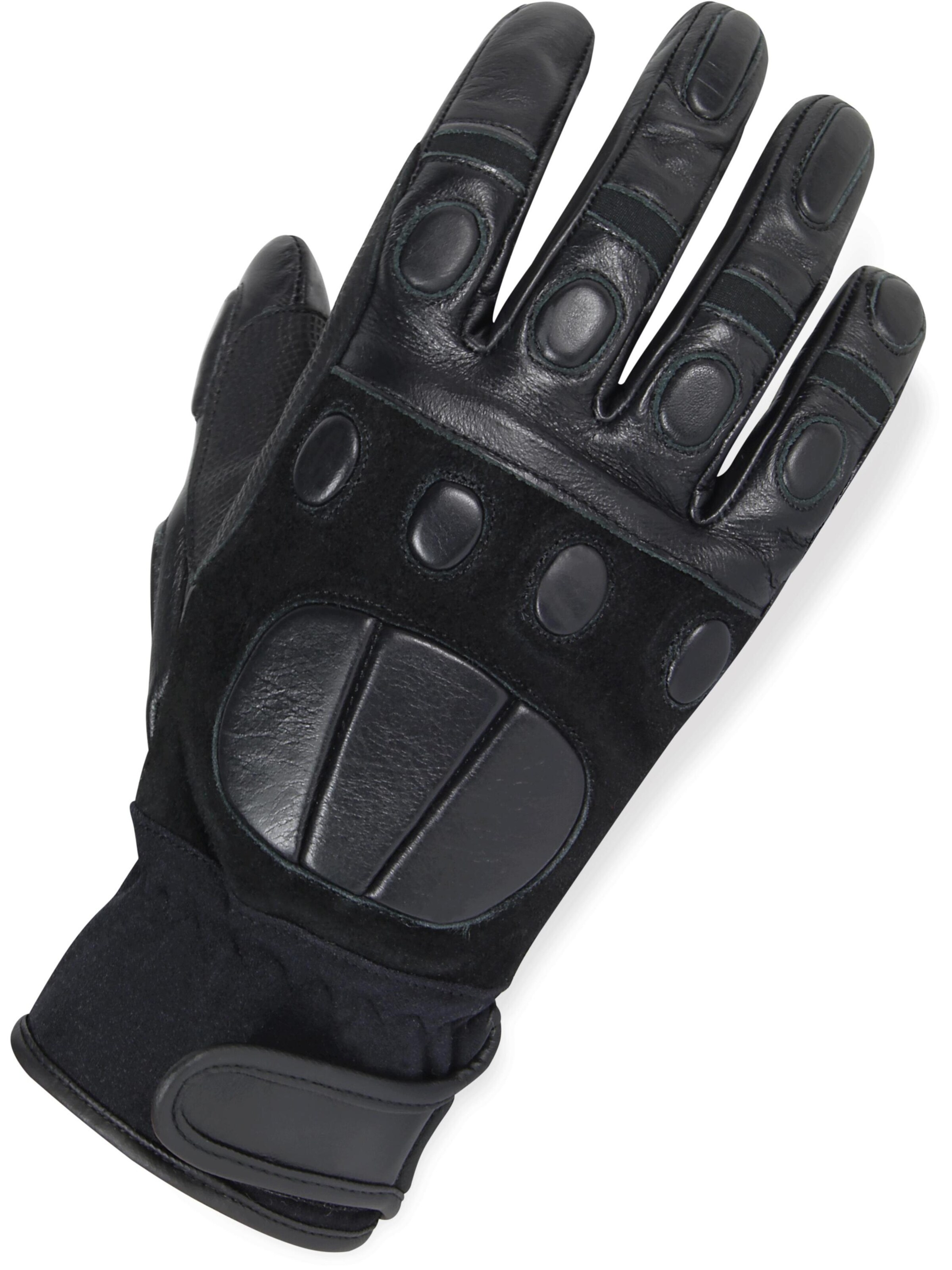 normani Vingerhandschoenen ' WatchDog Xtra Strong ' in Zwart