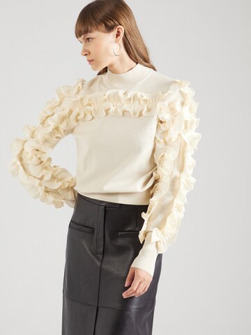 Pullover 'ECORRIDA' di Essentiel Antwerp in beige: frontale