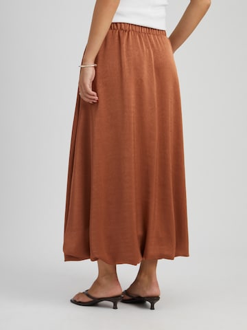 Jupe 'Odette' Peppercorn en marron