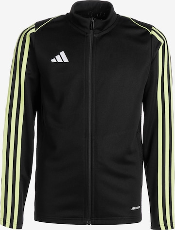 ADIDAS PERFORMANCE Athletic Jacket 'Tiro 23' in Black: front