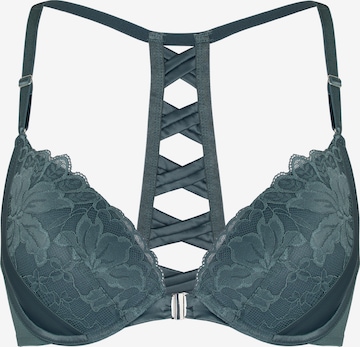 Push-up Soutien-gorge 'Viktoria' Hunkemöller en bleu : devant