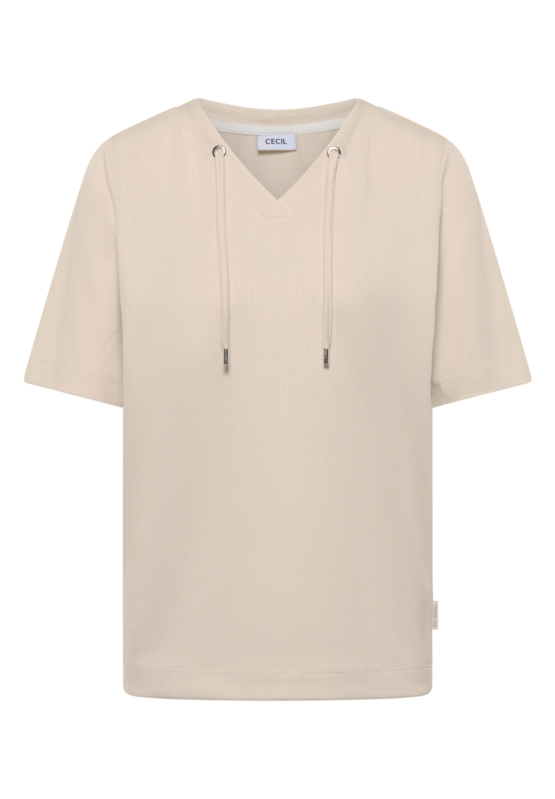 CECIL T-Shirt in Beige: Vorderseite