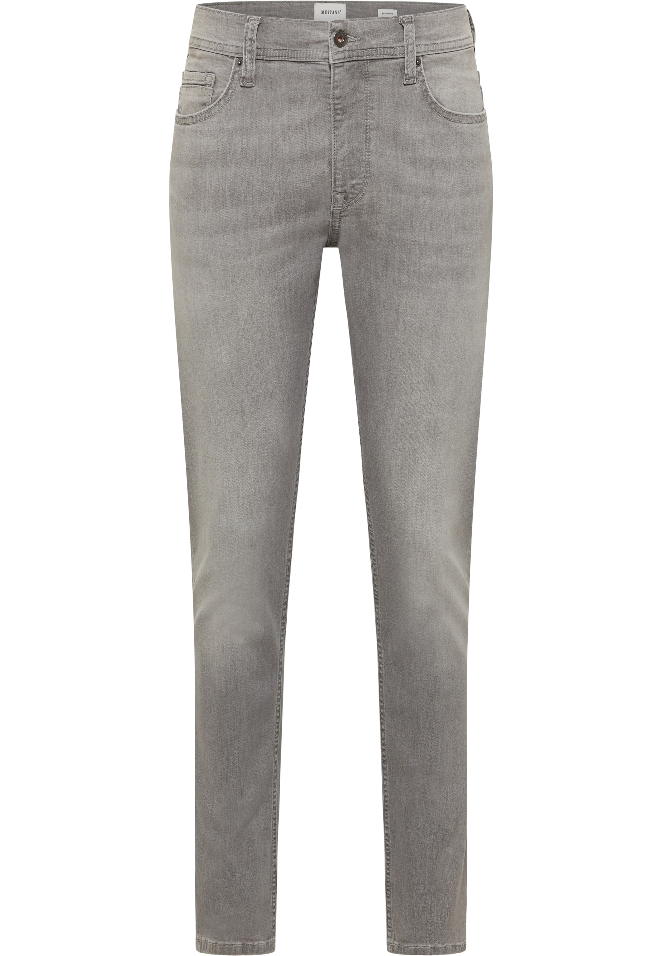MUSTANG Slimfit Jeans 'Vegas' in Grau: Vorderseite