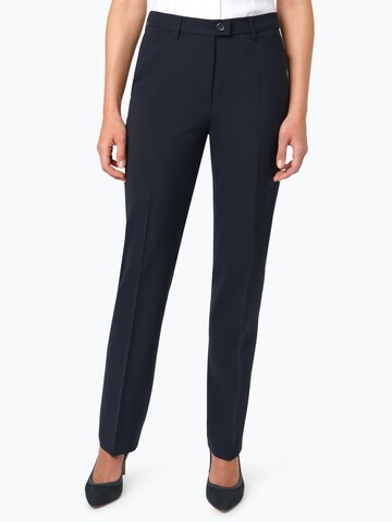 TONI Slimfit Pantalon in Blauw: voorkant