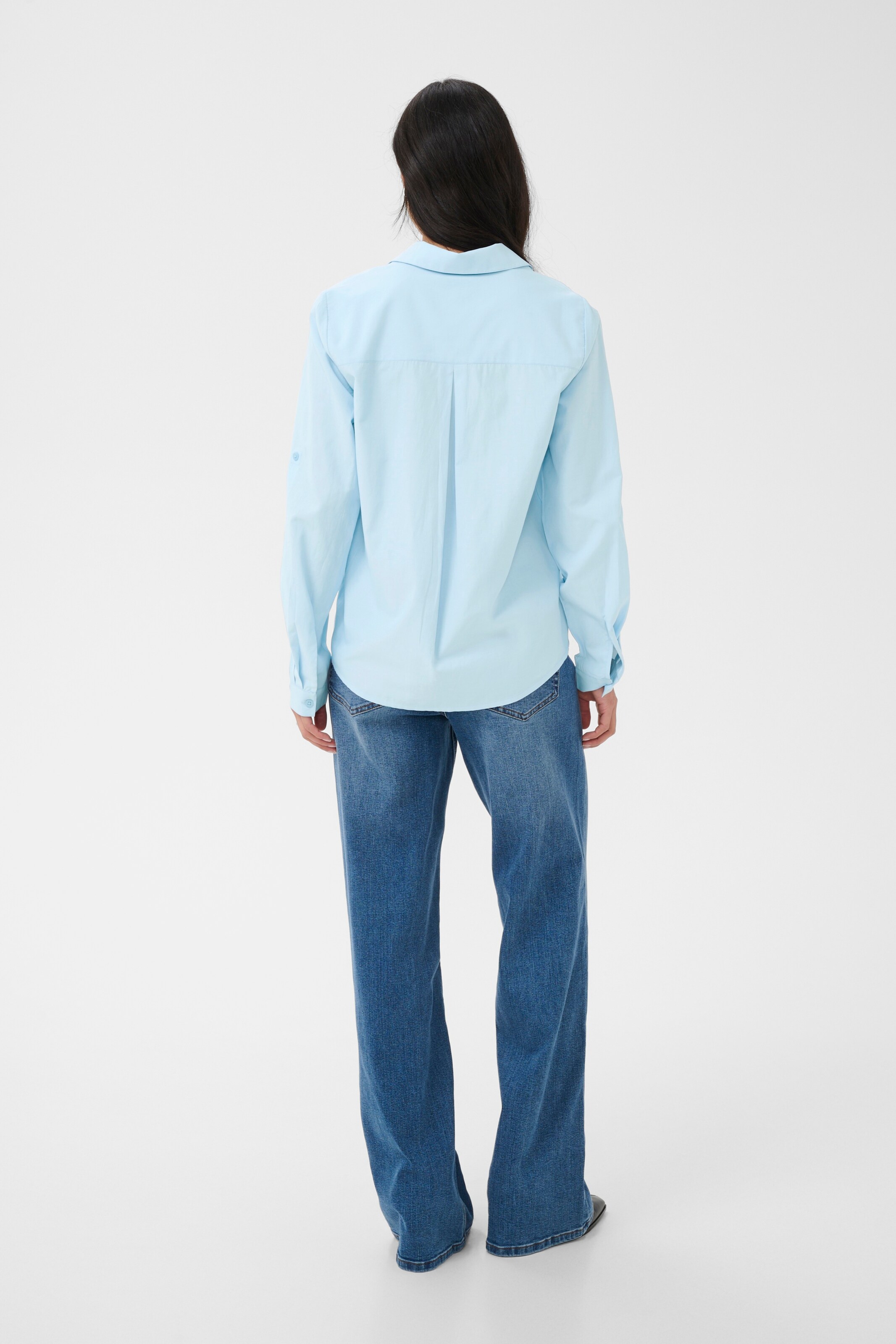 Kaffe - Blusa 'KAmilia' em azul