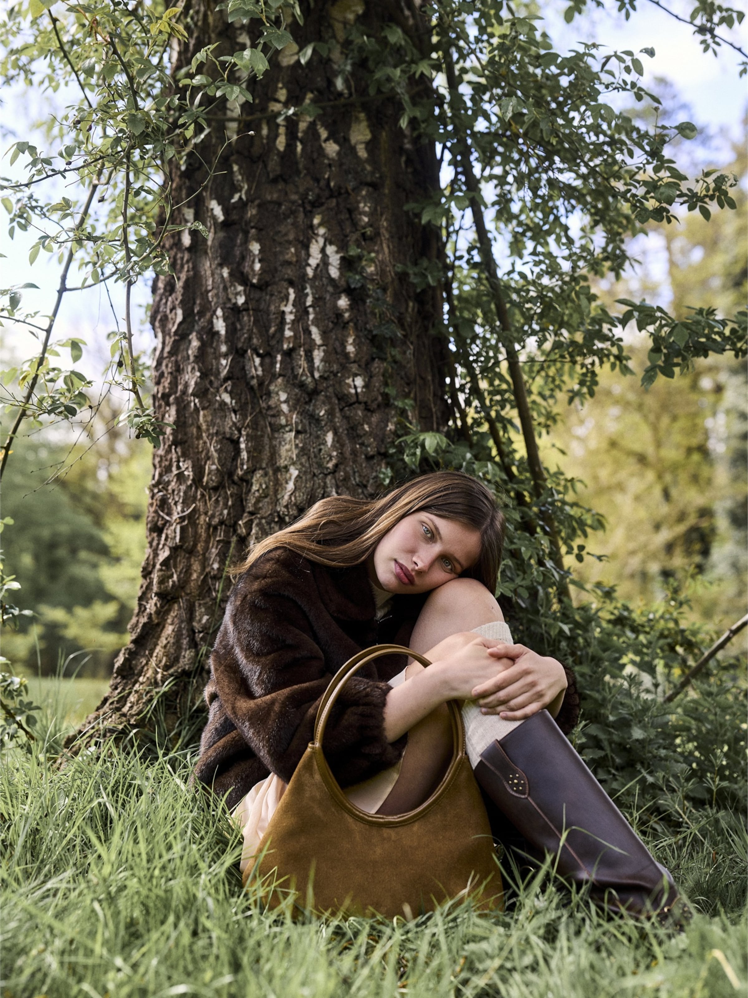 Nat&Nin Handbag 'MILO' in Brown