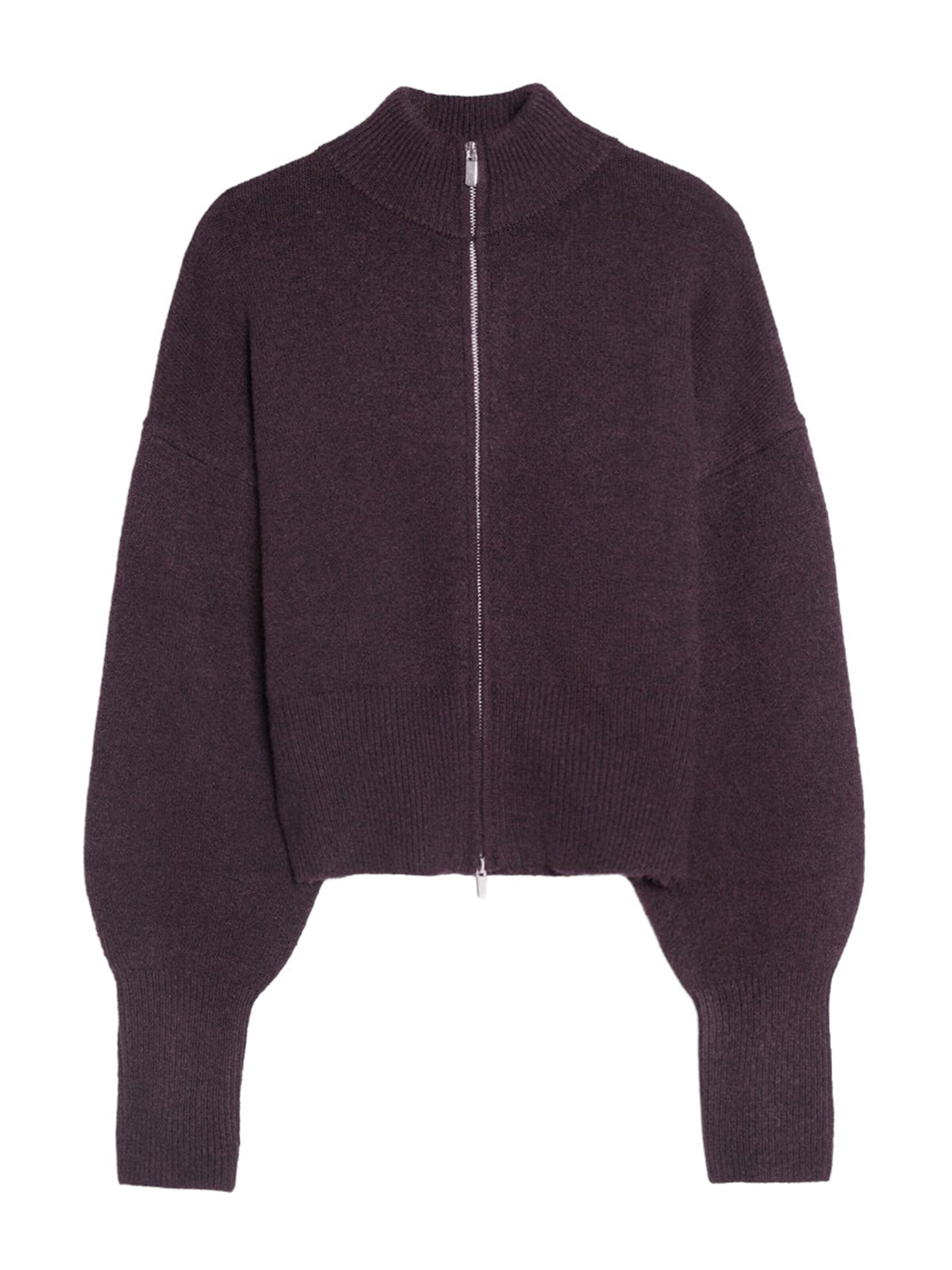 Bershka Knit cardigan in Red: front