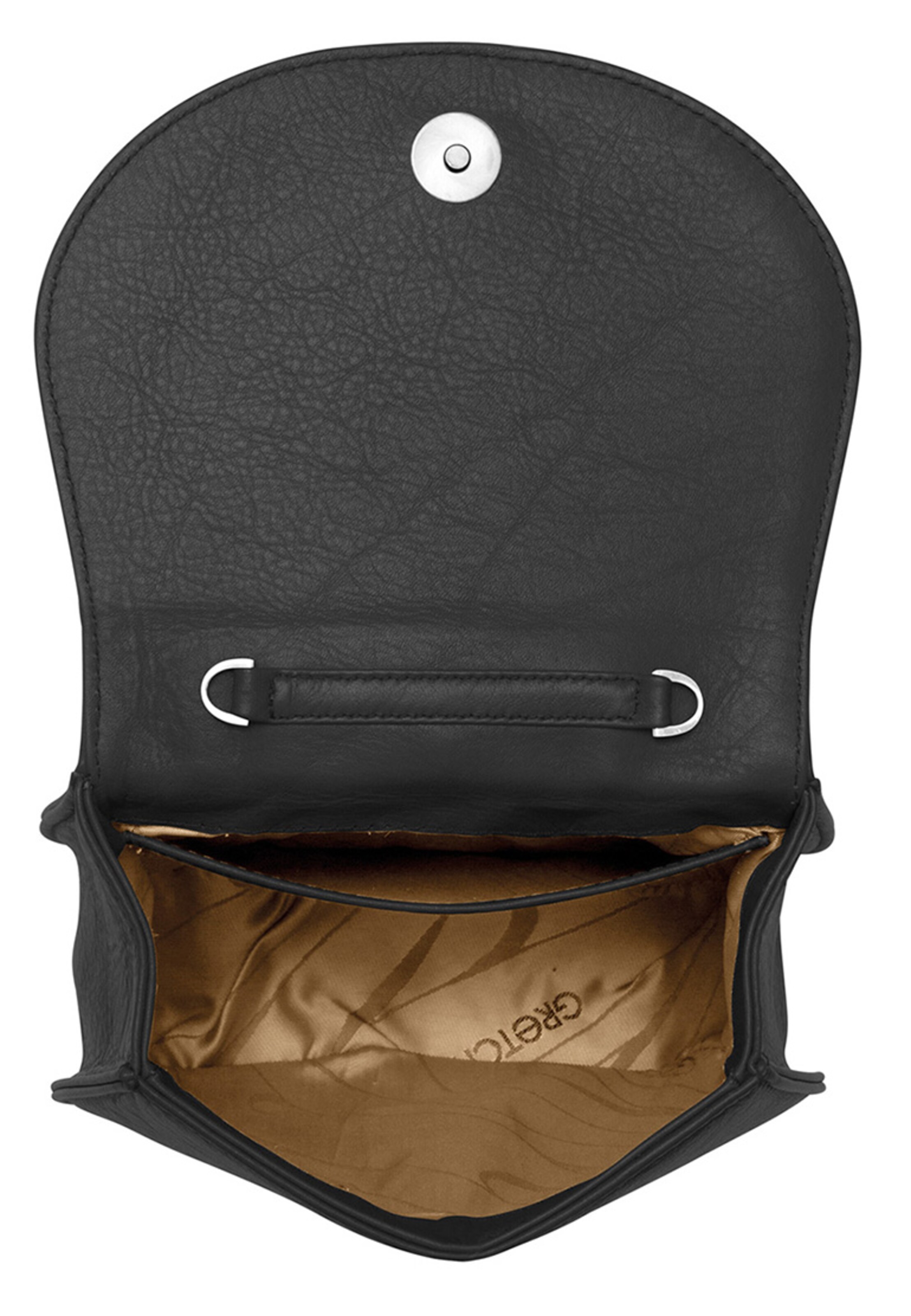 Gretchen Schultertasche 'Ebony Mini Loop Bag' in Schwarz