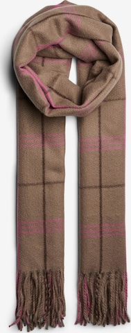 Écharpe 'PCLesia' PIECES en beige : devant