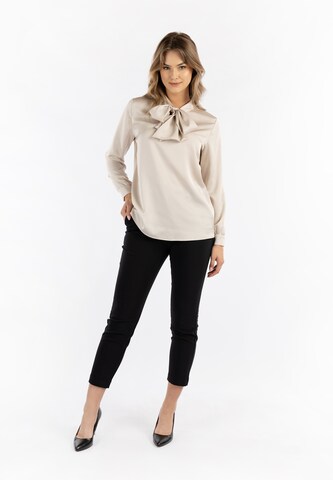 DreiMaster Klassik Blouse in Beige