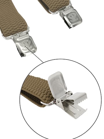 Fabio Farini Suspenders in Beige