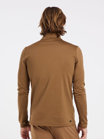 PROTEST Sportsweatshirt 'WILL' in Braun