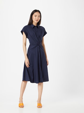 Lauren Ralph Lauren Blusenkleid 'Cian' in Blau: predná strana