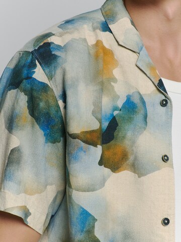 No Excess Regular fit Overhemd in Beige