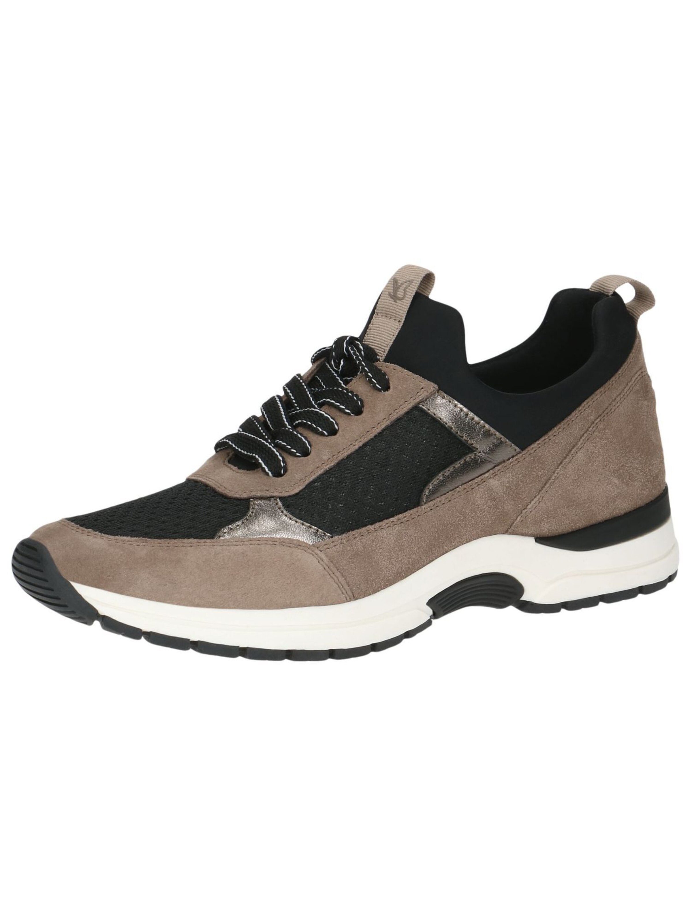 CAPRICE Sneaker in beige / schwarz, Produktansicht