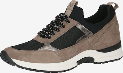 CAPRICE Sneaker in beige / schwarz, Produktansicht