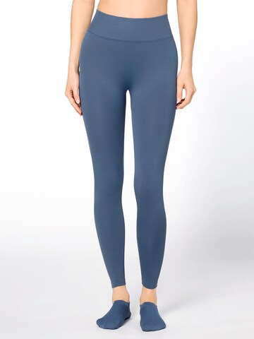 Skinny Leggings 'Scrunch - Relax & Go' Nur Die en bleu : devant