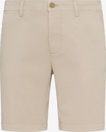 Coupe slim Pantalon Boggi Milano en beige : devant