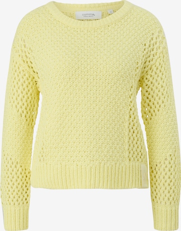 comma casual identity Sweater in Yellow: front