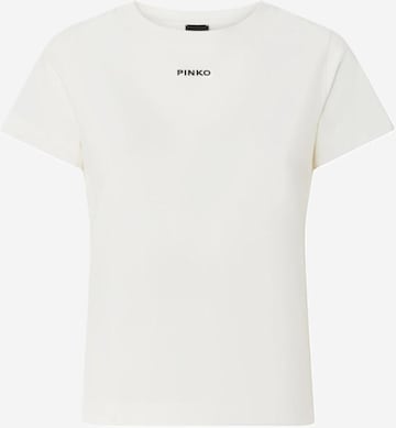 T-shirt PINKO en blanc : devant