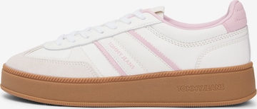 Tommy Jeans Rövid szárú sportcipők 'THE GREENWICH EDGE' - fehér: elől