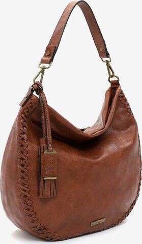 TAMARIS Shoulder bag 'Janne' in Brown