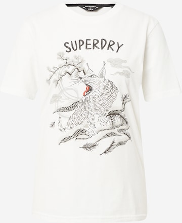Superdry Koszulka 'Suika' w kolorze beżowy: przód