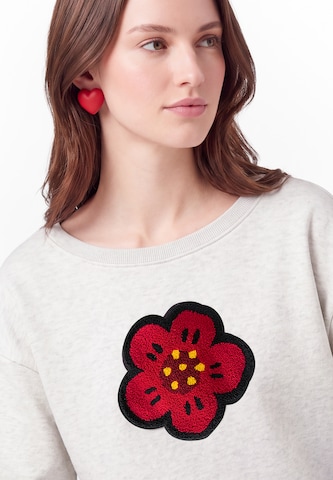 Sweat-shirt MYMO en blanc