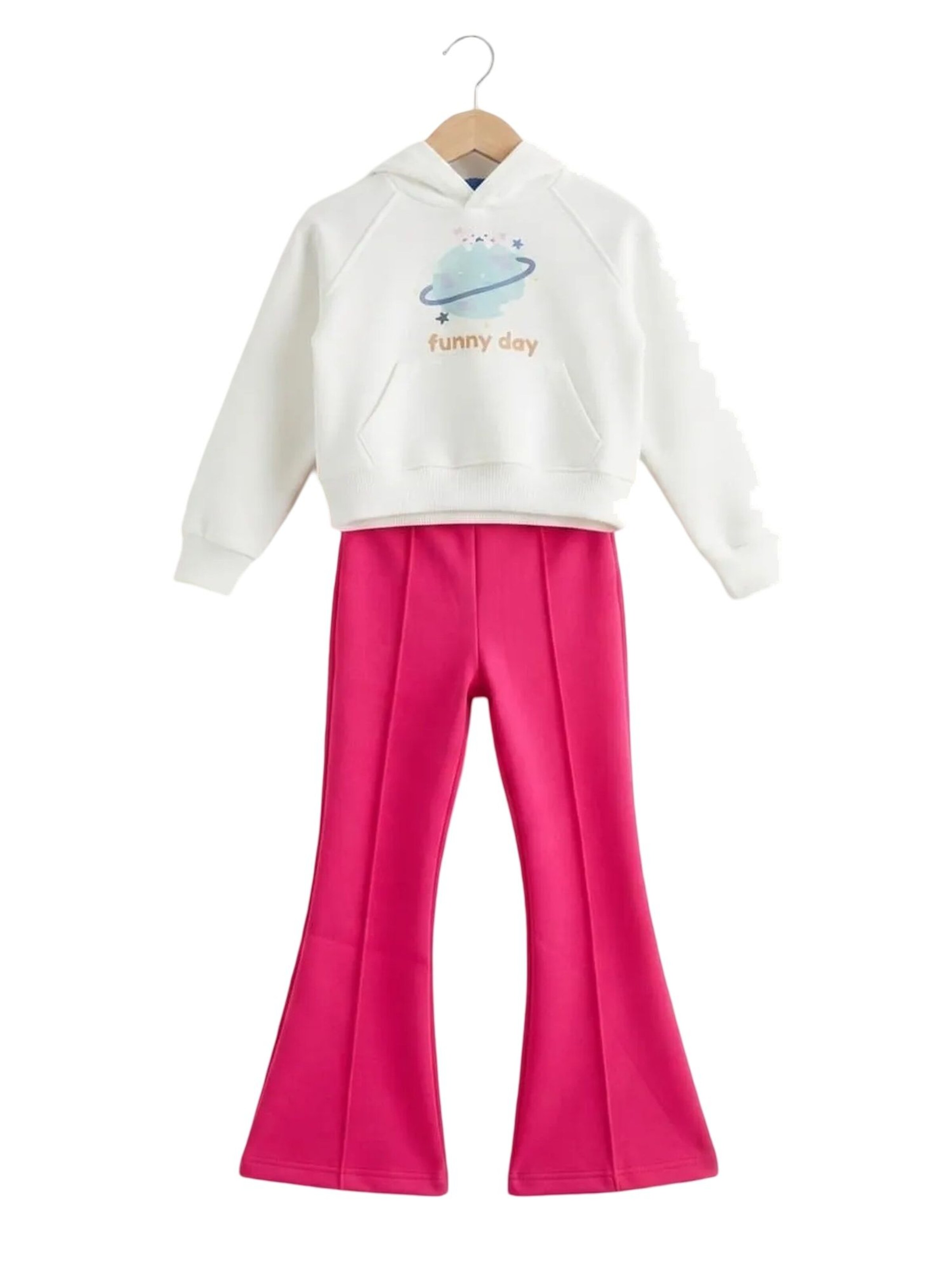 Hilal Akinci Kids Set 'Zweiteiliges Set' in Pink: front