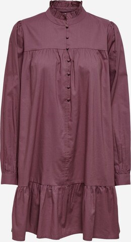 JDY Shirt Dress in Purple: front