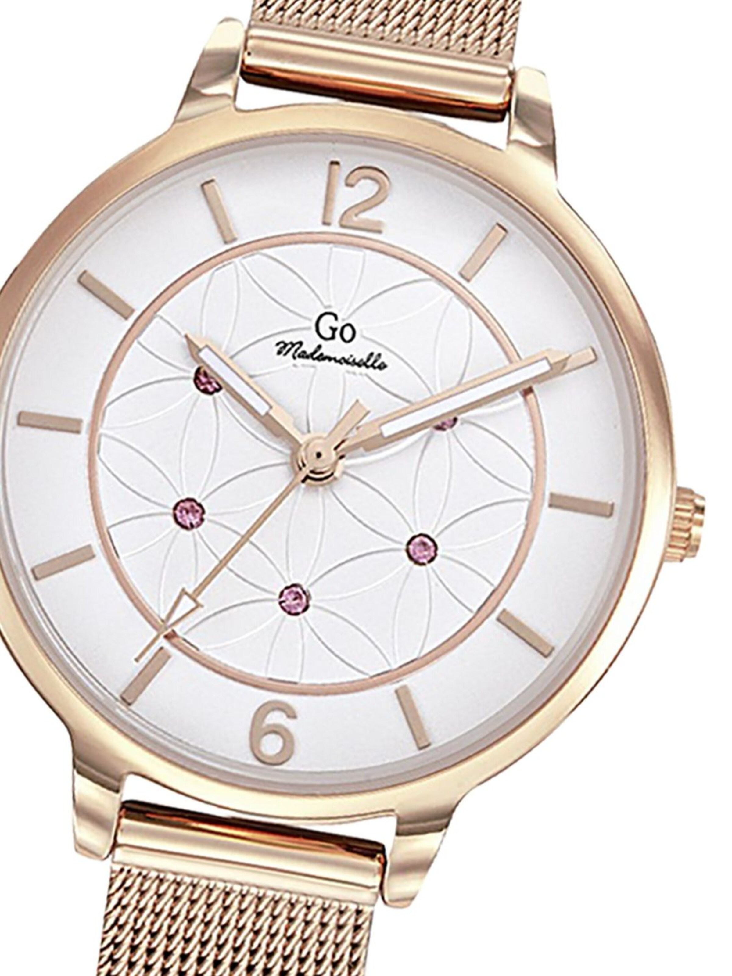 GO GirlOnly - Reloj analógico en oro
