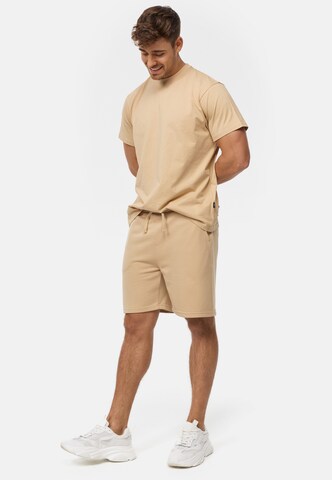 INDICODE JEANS Regular Loungewear 'Comfy' in Beige