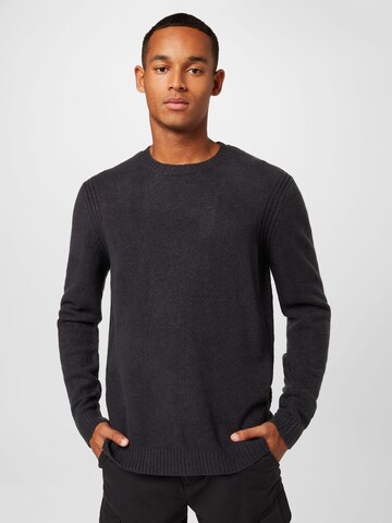 TOM TAILOR DENIM Sweater in Grey: front